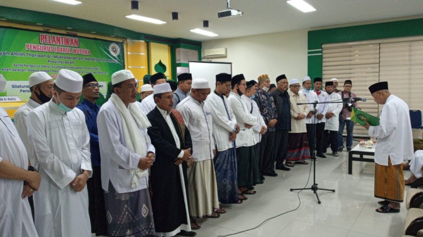 Pengurus Wushto dan Syu’biyyah Dilantik; Kebangkitan Kembali Thoriqoh di Serambi Makkah