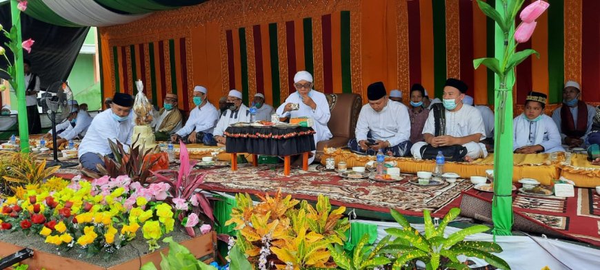 Kegiatan Maulid di Dayah Darul Ihsan Menerapkan Protokol Kesehatan