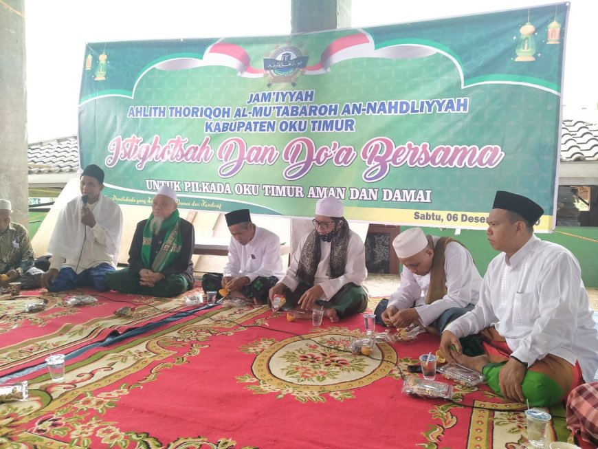 Syu’biyah OKU Timur Selenggarakan Istighotsah Menjelang Pemilukada