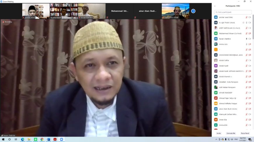 Amanat Ketua Umum dan Korwil Sulsel pada Harlah MATAN