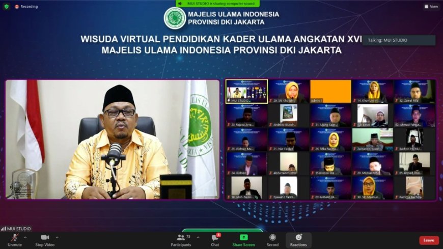 6 Kader MATAN DKI Jakarta Lulus Pendidikan Kader Ulama MUI