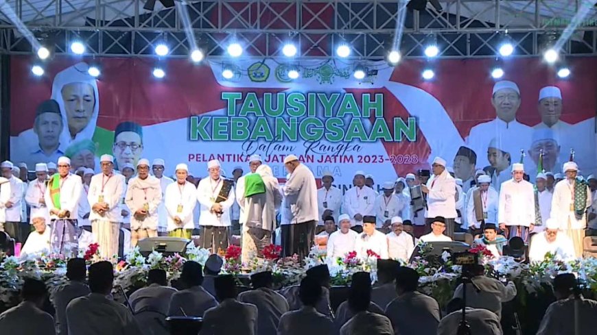 Resmi Dilantik Pengurus Idaroh Wustho JATMAN Jawa Timur