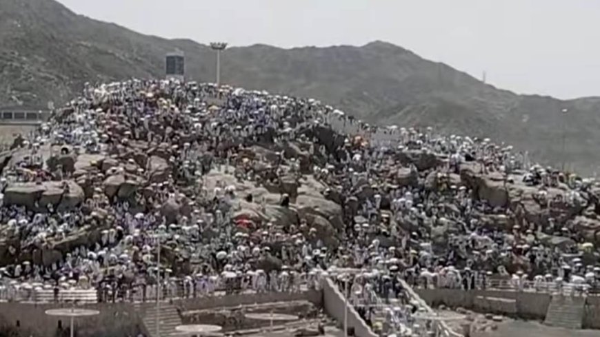 Jamaah Haji Mulai Laksanakan Puncak Haji Wukuf di Arafah