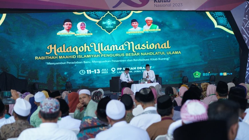 MQKN 2023, RMI PBNU Gelar Halaqah Ulama Nasional