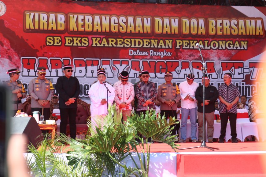 Pesan Habib Luthfi di Kirab Kebangsaan dan Doa Bersama