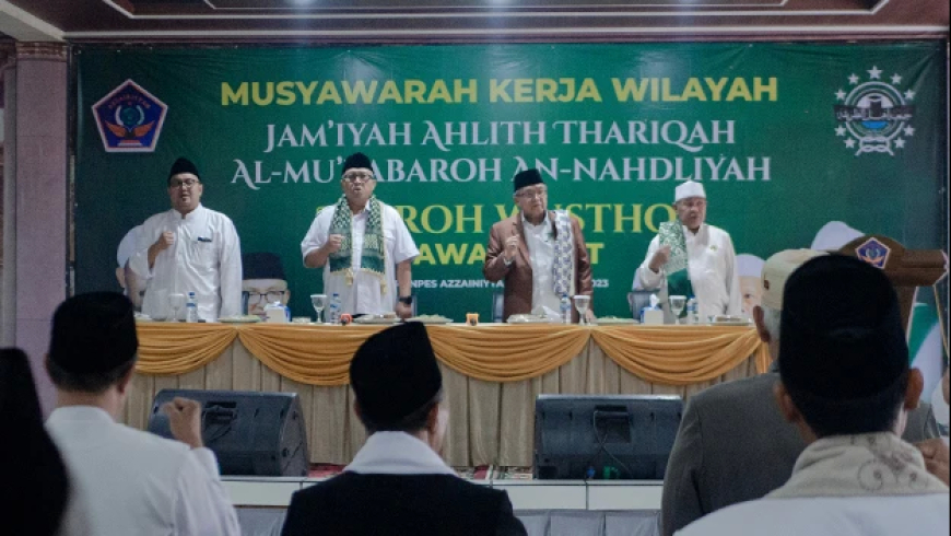 Perkuat Organisasi Tarekat, JATMAN Jawa Barat Gelar Mukerwil