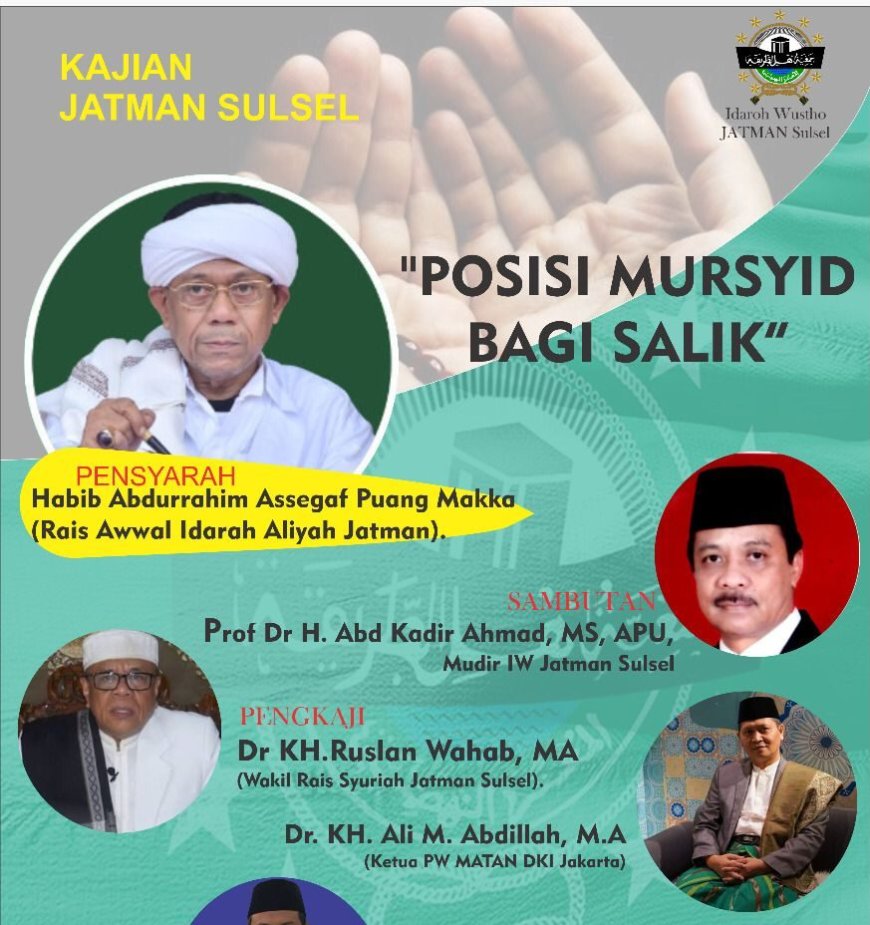 Mursyid Hanya Untuk Kalangan Petani, Habib Puang Makka: Itu kesombongan Belaka!