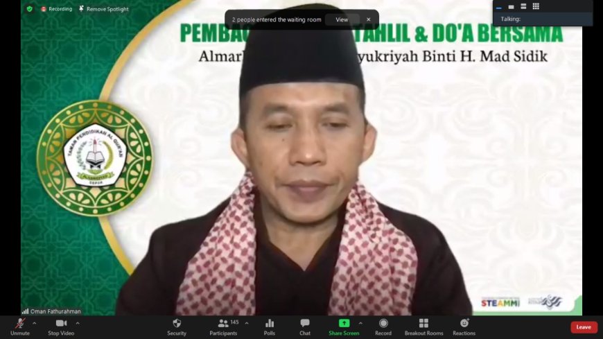 Nasihat Kematian, Prof Oman Fathurahman