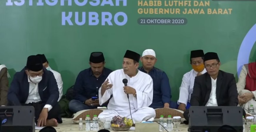 Habib Luthfi dan Gubernur Jabar Hadiri Istighosah Kubro