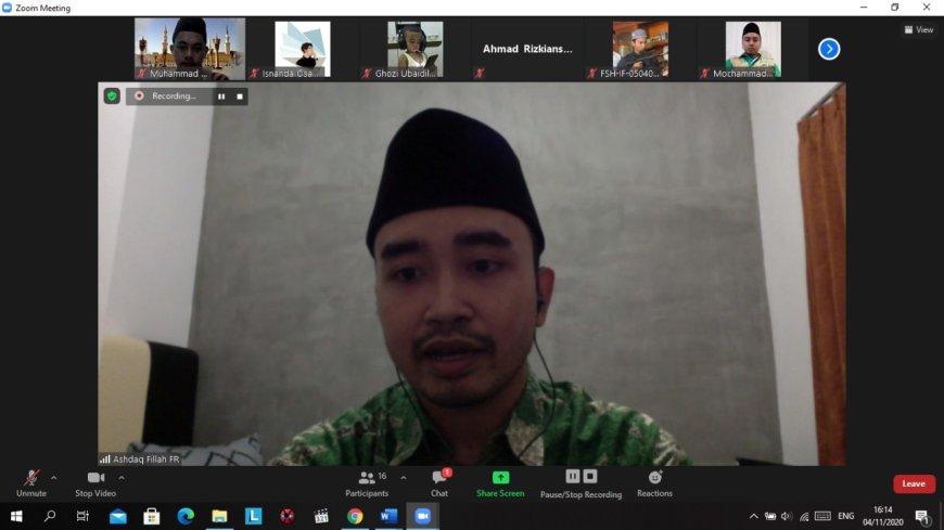 Pentingnya Belajar Retorika, MATAN UINSA Adakan Kajian Tematik