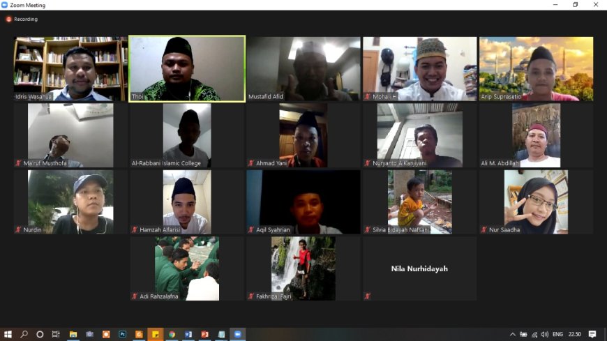 Menuju Pelantikan dan Raker, MATAN Jakarta Adakan Rapat Online