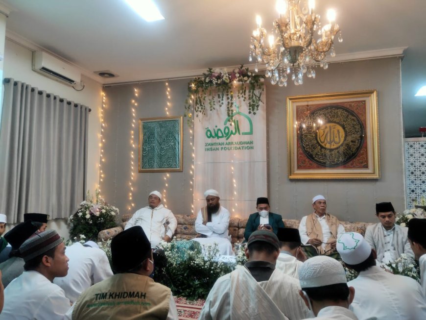 Zawiyah Arraudhah dan JATMAN DKI Jakarta Gelar Maulid Anwar