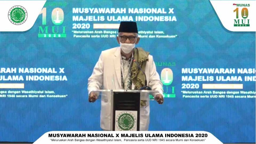 Pidato Pertama Ketua MUI: Dakwah itu Membina, Bukan Menghina