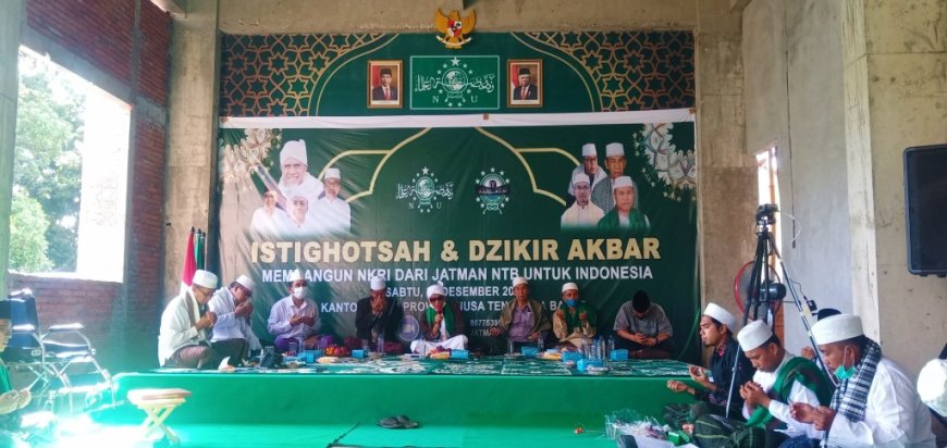 Idarah Wustha JATMAN NTB Gelar Istighosah dan Dzikir Akbar