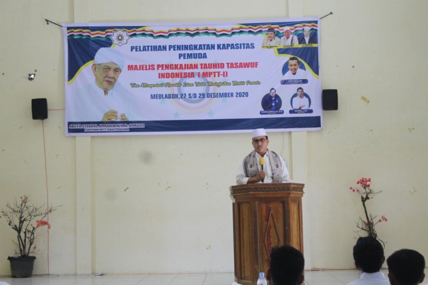 MPTTI Adakan Pelatihan Kaderisasi Tauhid Tasawuf Khusus Pemuda