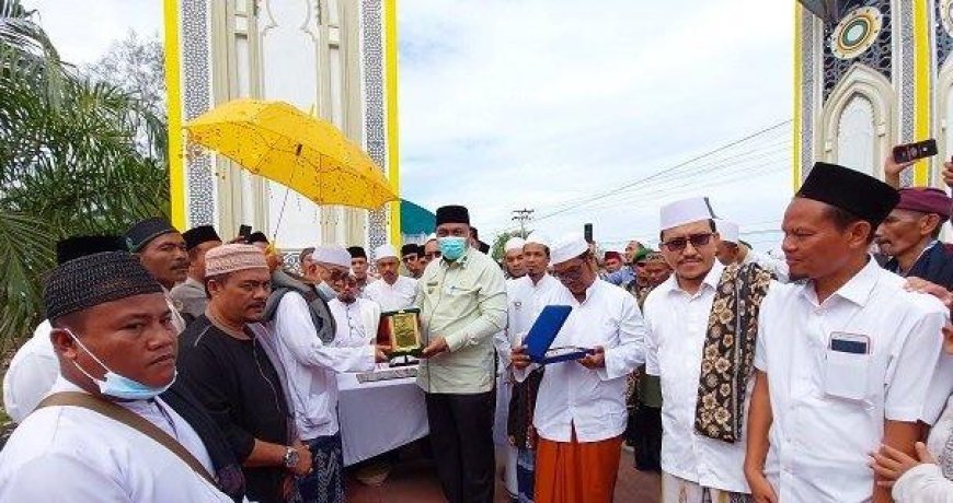 Gerbang Tauhid Tasawuf di Singkil Jadi Simbol Kota Sufi