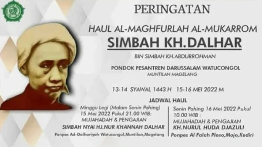 Ini Agenda Haul Ke-65 Mbah Dalhar Watucongol Magelang