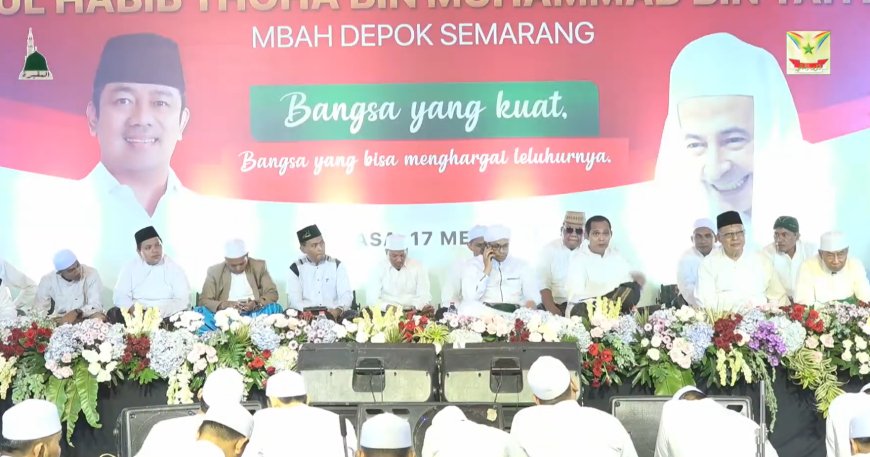 Puncak Acara Haul Habib Thoha bin Muhammad bin Yahya