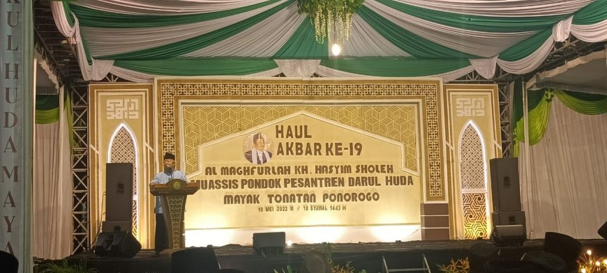 Peringatan Haul Akbar ke-19 KH Hasyim Sholeh Ponorogo