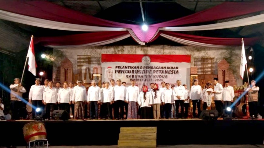 Ormas Bentukan Habib Luthfi, Petanesia Kudus Resmi Dilantik