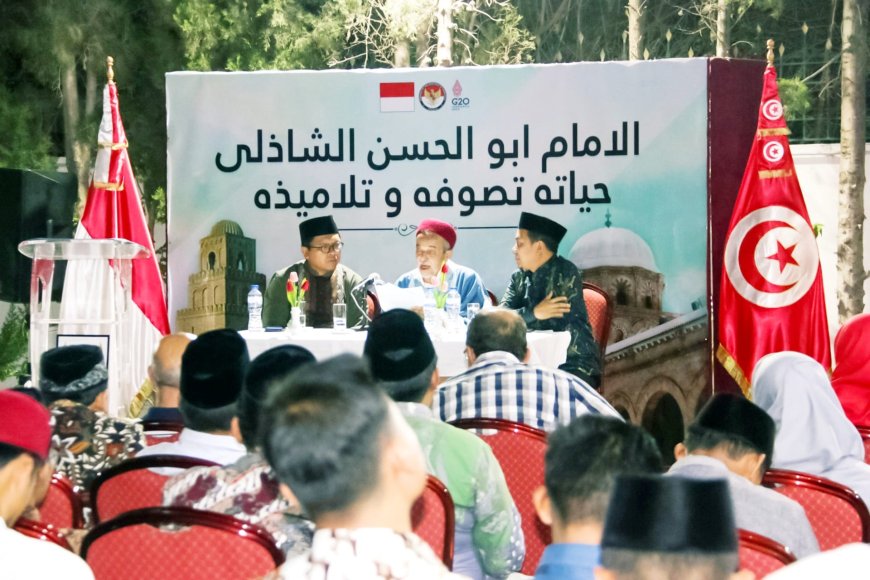 KBRI Tunisia Gelar Ngaji Tasawuf Imam Abu Hasan Al-Syadzili