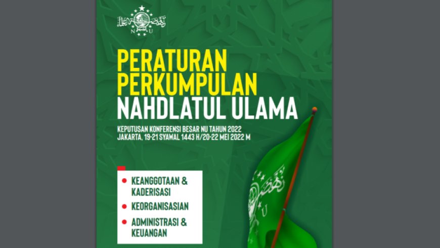 Download Peraturan Perkumpulan Nahdlatul Ulama Hasil Konbes 2022