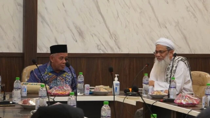 Pertubuhan Tarekat Muktabar Malaysia Mengunjungi PWNU Jawa Timur