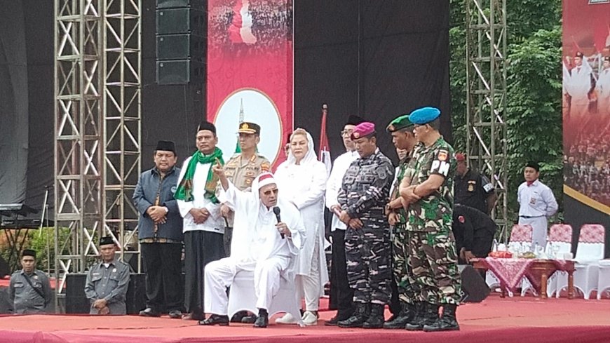 Kirab Merah Putih, Habib Luthfi: Kemerdekaan Indonesia Berdarah, Bukan Hadiah