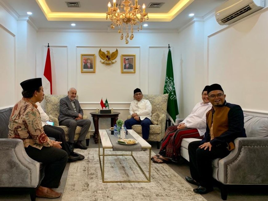 Bangun Kerjasama Akademik, Rektor Az-Zaitunah Kunjungi PBNU