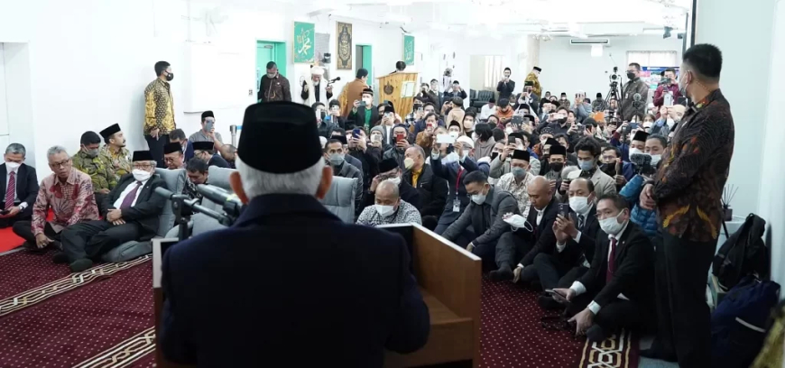 Resmikan Masjid Istiqlal Osaka, Wapres: Masjid Harus Jadi Etalase Wajah Islam