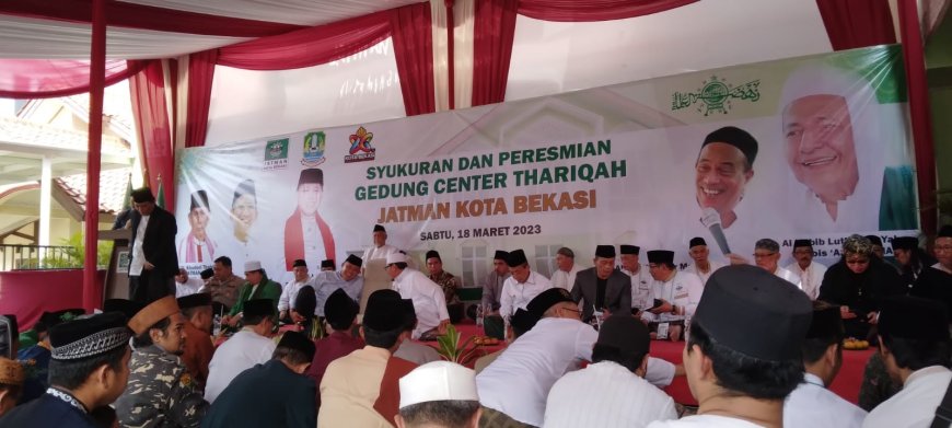JATMAN Kota Bekasi Gelar Syukuran Peresmian Gedung Center Thariqah