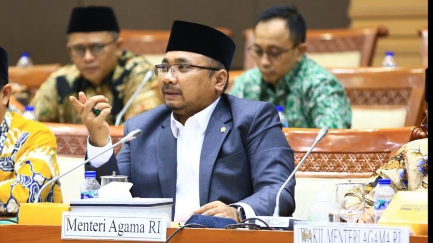 Menag Imbau Jaga Ukhuwah Islamiyah dan Toleransi Sikapi Perbedaan Idul Fitri 1444 H