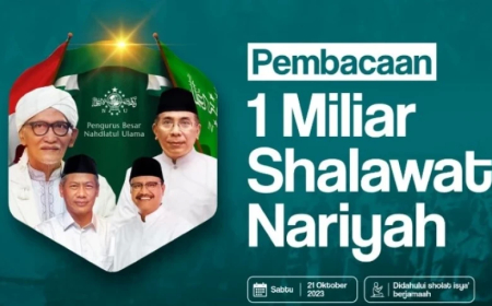 Peringatan Hari Santri 2023, PBNU Jelaskan Teknis Pembacaan 1 Miliar Shalawat Nariyah