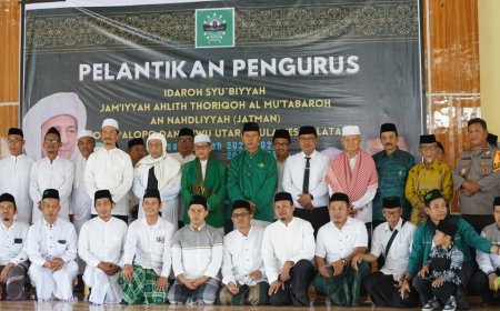 Resmi Dilantik JATMAN Kota Palopo dan Luwu Utara Masa Khidmah 2023-2028   