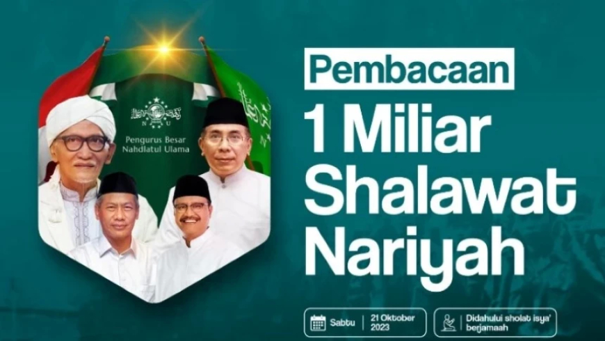 Peringatan Hari Santri 2023, PBNU Jelaskan Teknis Pembacaan 1 Miliar Shalawat Nariyah