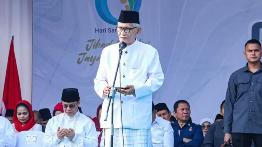 Rais Aam PBNU Pimpin Doa Apel Hari Santri 2023, Ini Harapannya