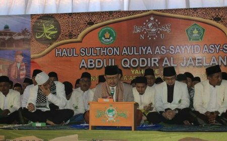Ponpes Assa'adah Garut Gelar Haul Akbar Syekh Abdul Qodir Al Jailani Ke-12