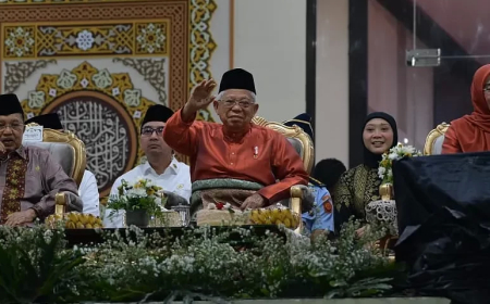 Buka STQH Nasional ke-27 di Jambi, Wapres Kiai Ma'ruf Minta Generasi Muda Muslim Unggul dan Maju Berpedoman Qur’an Hadits   