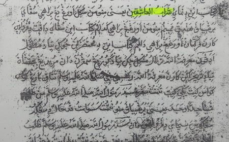 Kitab Syarb Al-‘Āsyiqin;  Minuman Hamzah Fansuri Untuk Para Pecinta