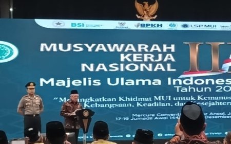 Hadiri Mukernas III MUI, Wapres Minta Tingkatkan Pemberdayaan Umat dan Jaga Persatuan