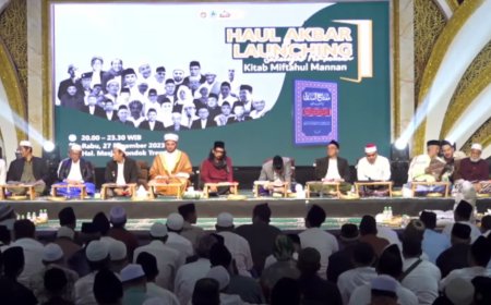 Perjalanan Spiritual Kiai Pacitan, Haul Akbar dan Launching Kitab Miftahul Mannan   