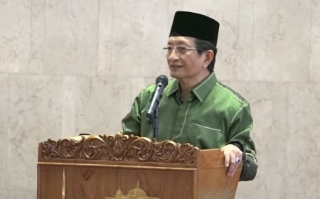 Sambut Tahun Baru 2024, Imam Besar Masjid Istiqlal Ajak Umat Muslim Tingkatkan Nilai Spiritual