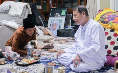 Gus Iqdam Sambangi Maulana Habib Luthfi bin Yahya Tuai Simpati Warganet