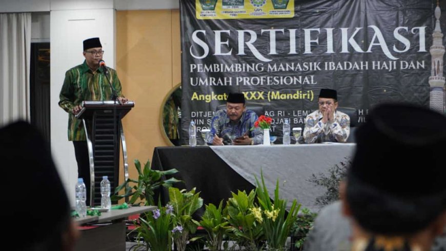 Gelar Sertifikasi, Sekretaris LD PBNU Tegaskan Pembimbing Haji Harus Profesional dan Melayani Sepenuh Hati