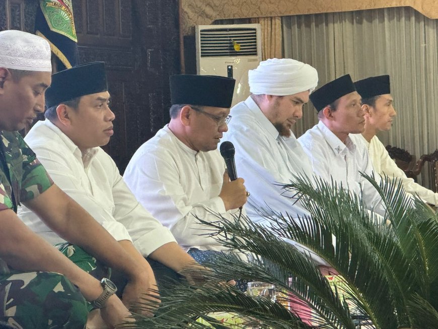 Silaturahim Ulama dan Umaro Bersama Habib Jindan, Gus Hasan: Kudus Bisa Dijadikan Bahan Edukasi dan penelitian