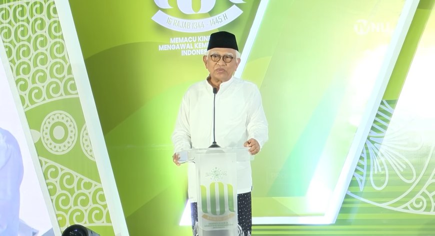 Gus Mus Tegaskan NU Itu Memenangkan Indonesia, Bukan Capres