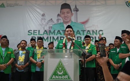 Addin Jauharuddin Terpilih Jadi Ketua Umum GP Ansor 2024-2029