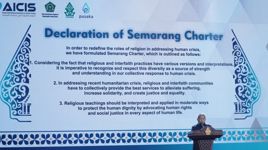 AICIS 2024 Hasilkan 9 Poin Piagam Semarang