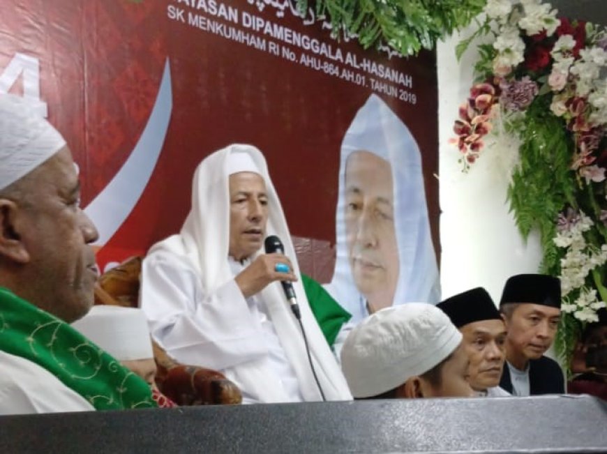 Haul Pangeran Djonet Dipomonggolo, Habib Luthfi: Menjadi Hamba Allah yang Luar Biasa Kuncinya Hanya Dua Hal