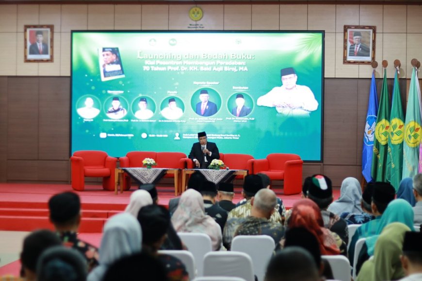 Luncurkan Buku Biografi, Kiai Said: Islam Tanpa Tasawuf Itu akan Kering